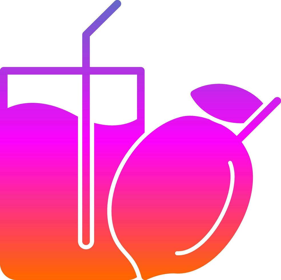 Lemon Juice Vector Icon Design