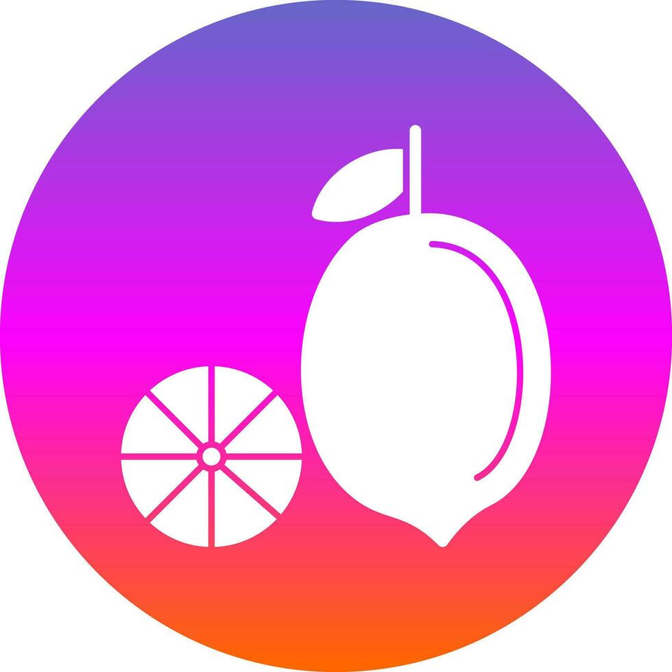 Lemon Vector Icon Design