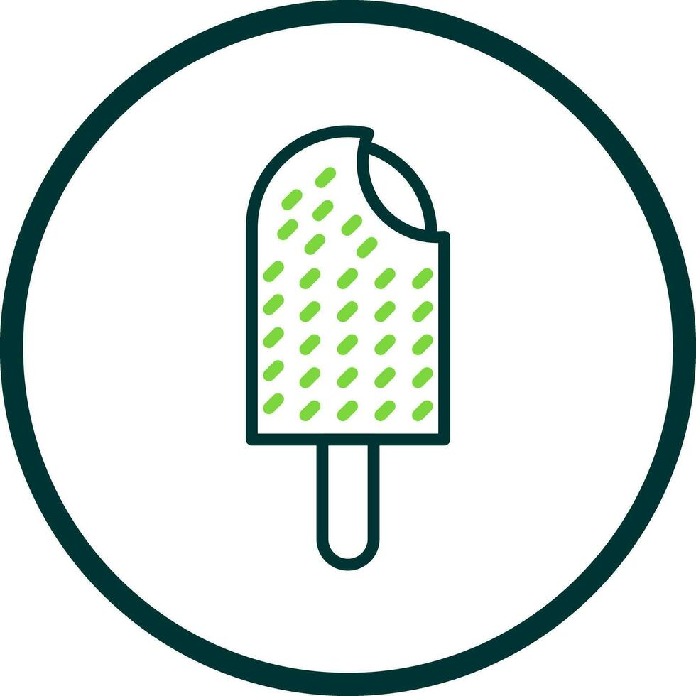 diseño de icono de vector de helado