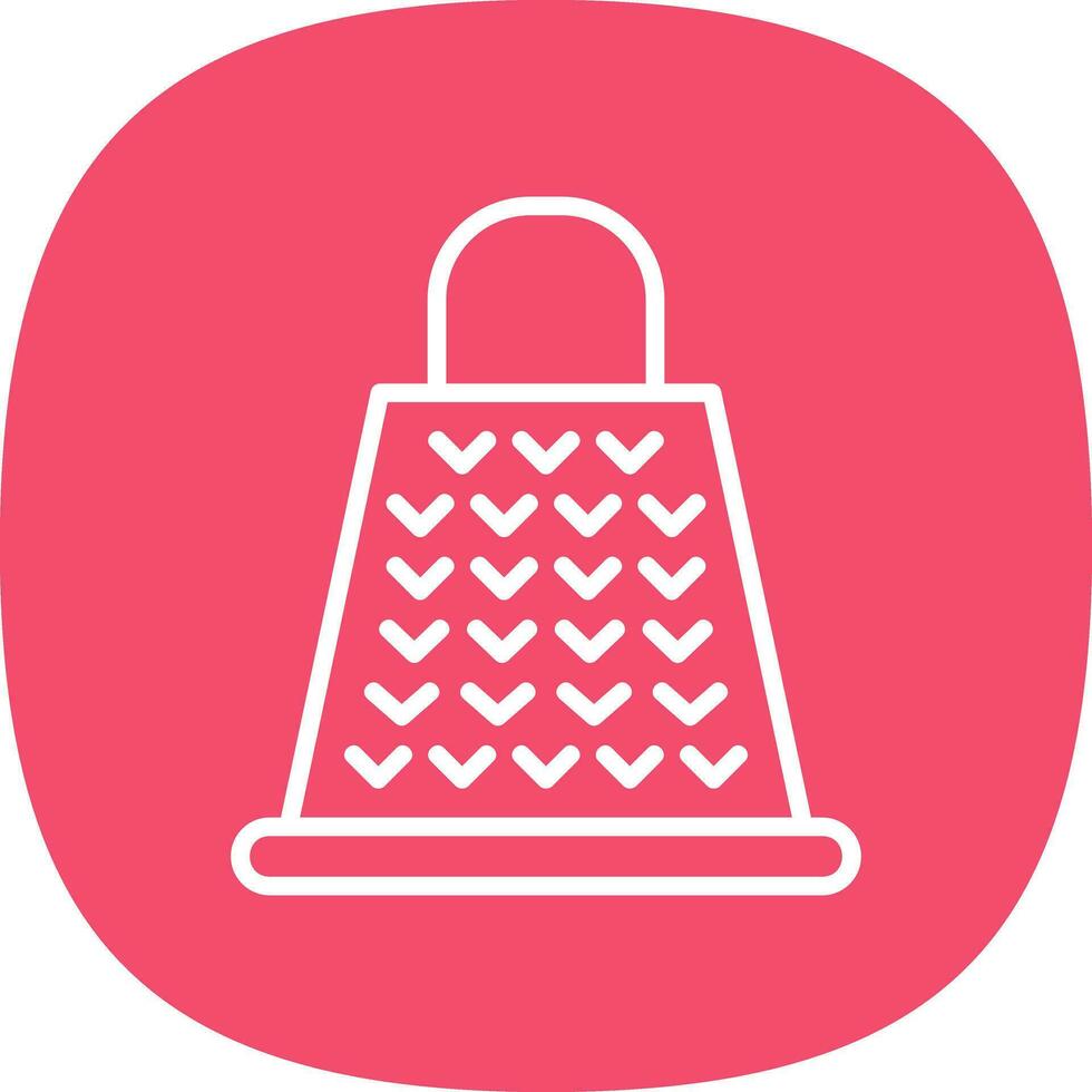 Grater Vector Icon Design