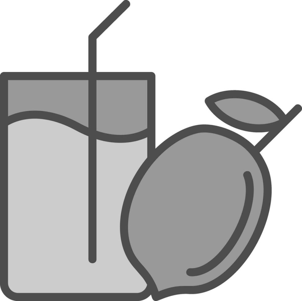 Lemon Juice Vector Icon Design