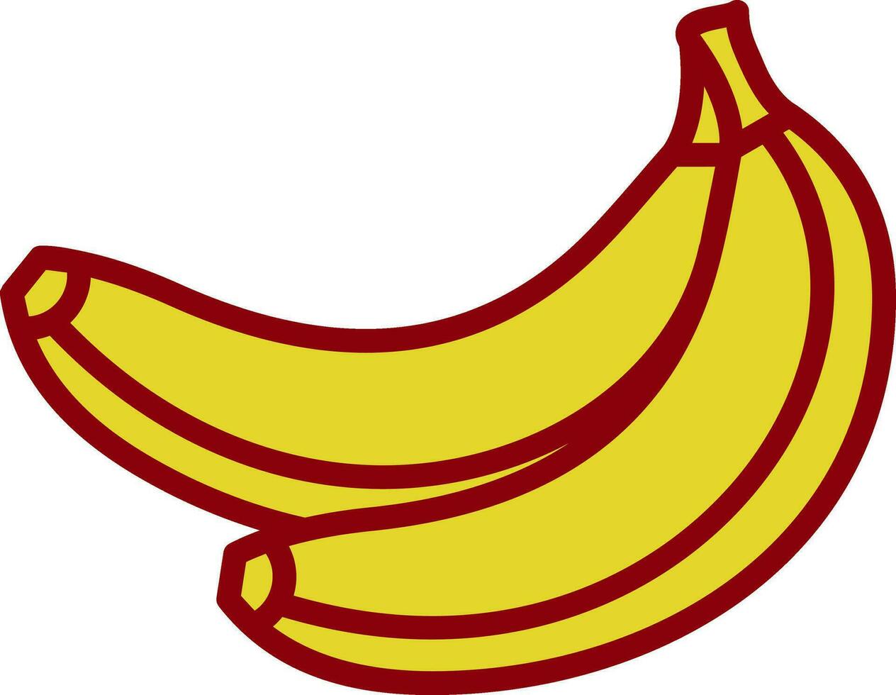 Bananas Vector Icon Design