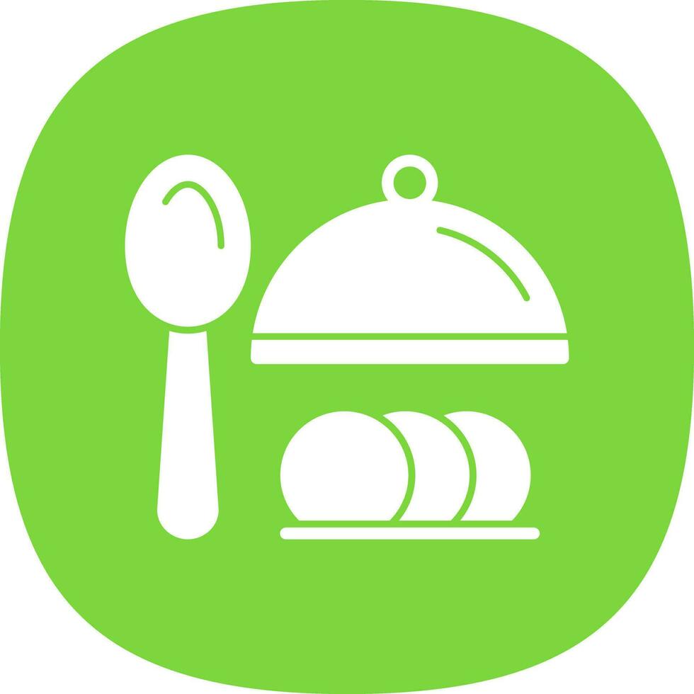 Dinner Vector Icon Design