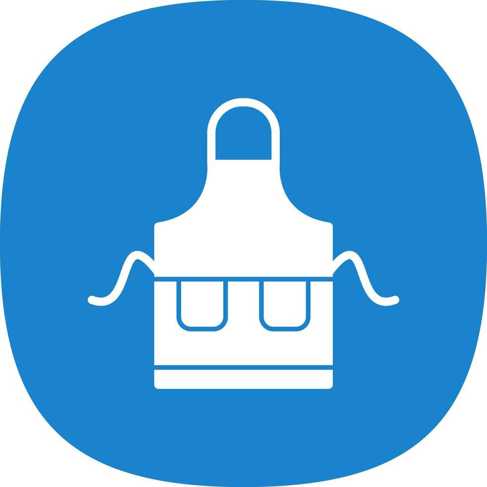 Apron Vector Icon Design