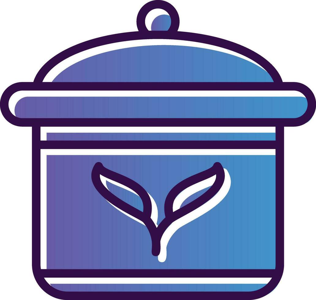Casserole Vector Icon Design