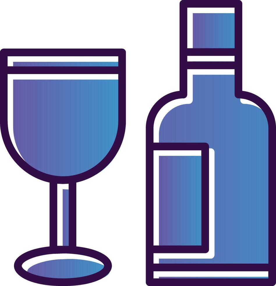 Wine Vector Icon Design