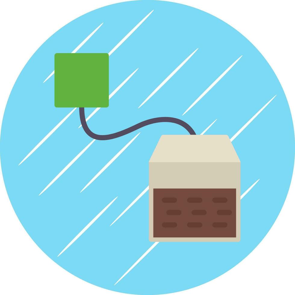 Teabag Vector Icon Design