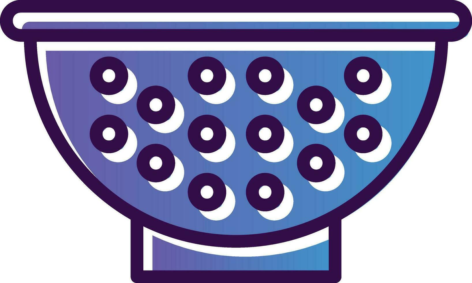 Colander Vector Icon Design
