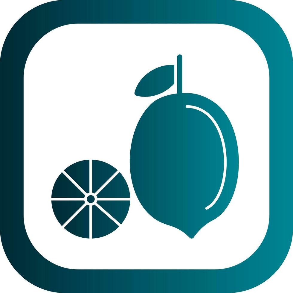 Lemon Vector Icon Design