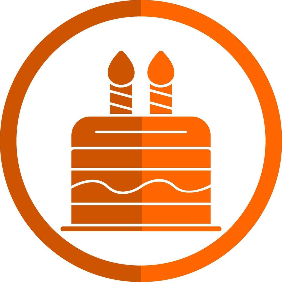 Cake Vector Icon Design