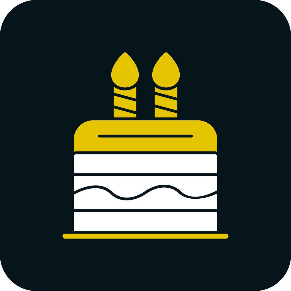 Cake Vector Icon Design