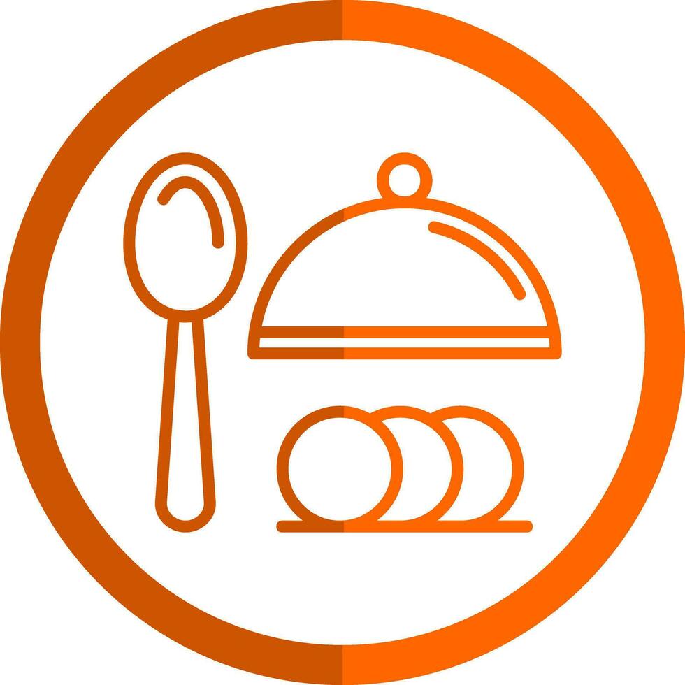 Dinner Vector Icon Design