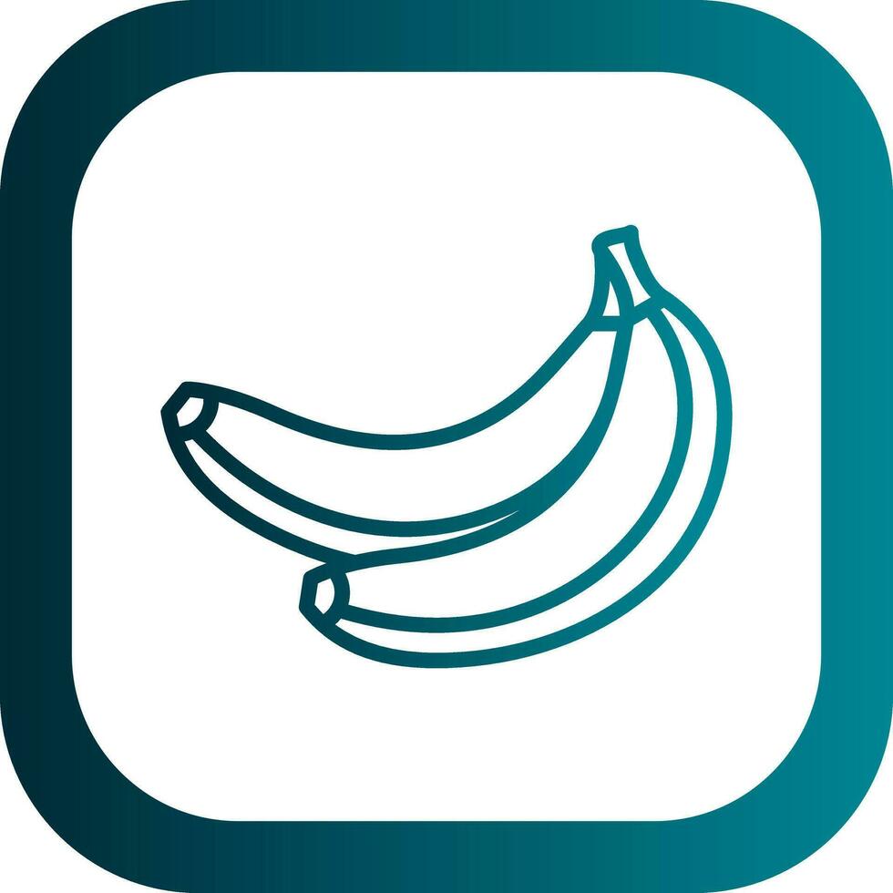 Bananas Vector Icon Design