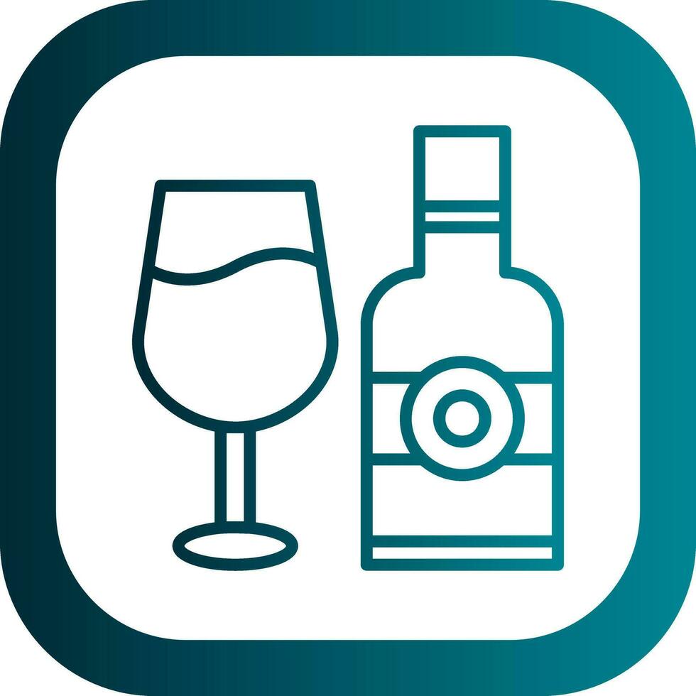Wine Vector Icon Design
