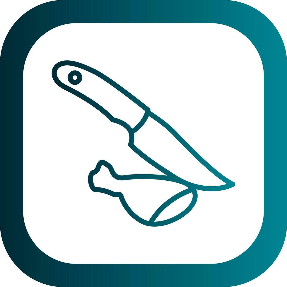 Carving Vector Icon Design