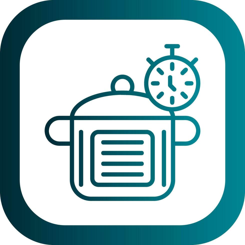 Timer Vector Icon Design