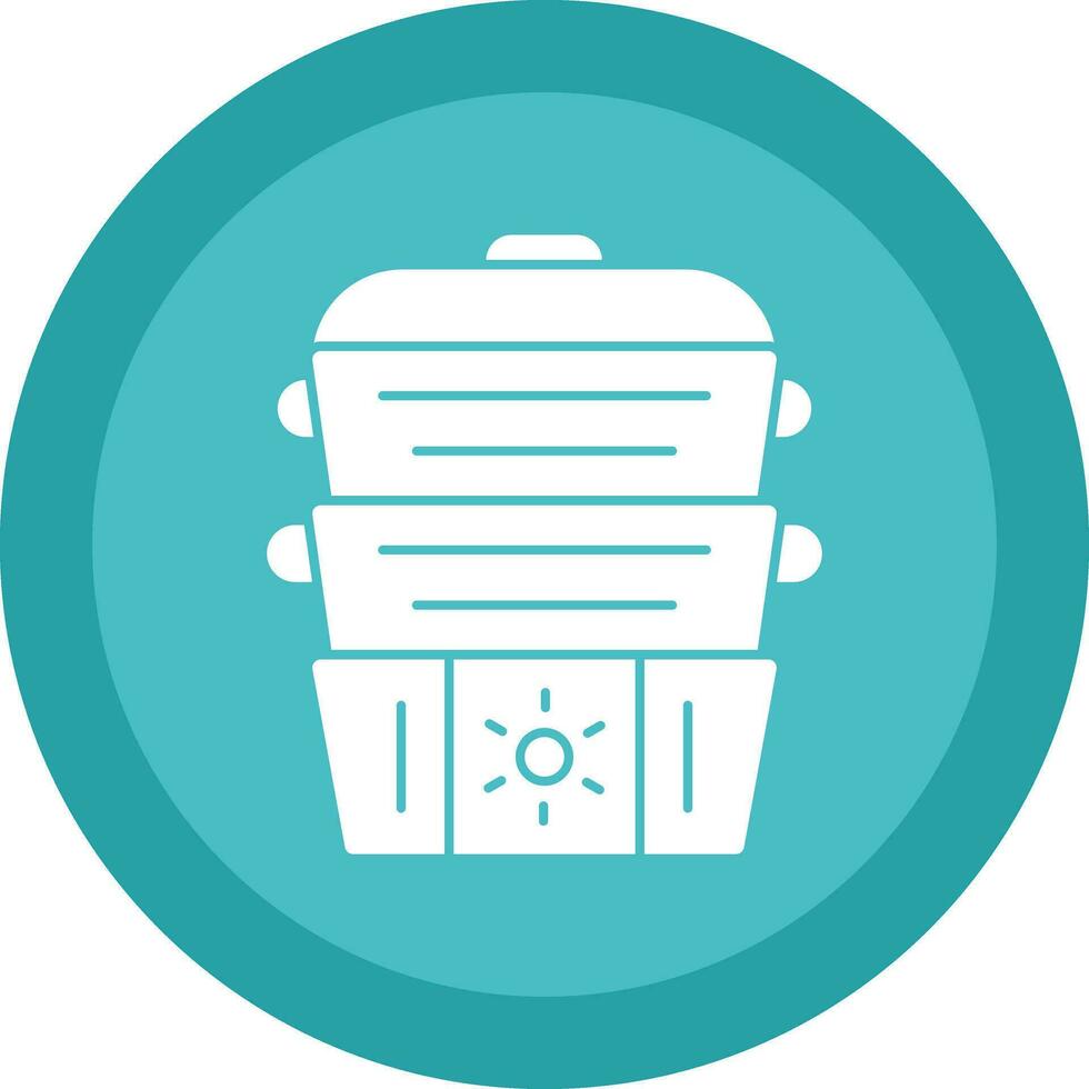 Steamer Vector Icon Design