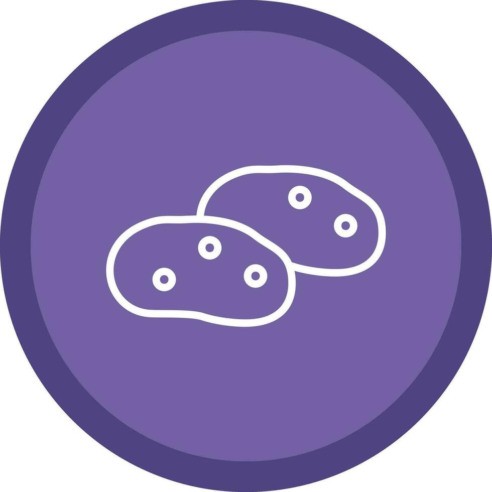 Potatoe Vector Icon Design