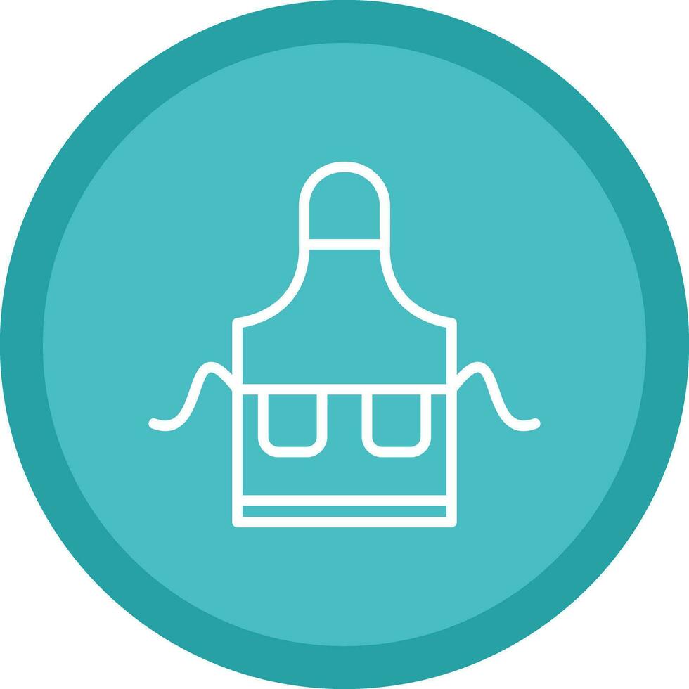Apron Vector Icon Design