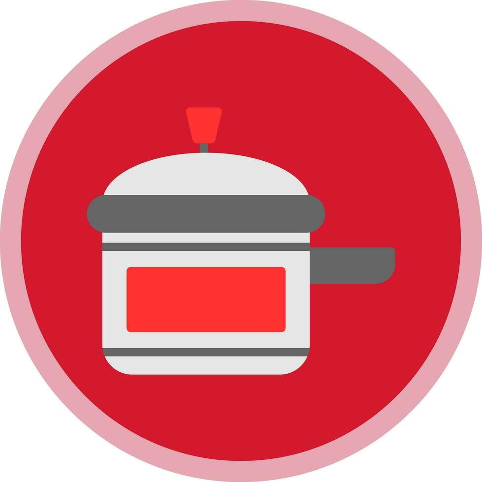 Pressure Cooker Vector Icon Design