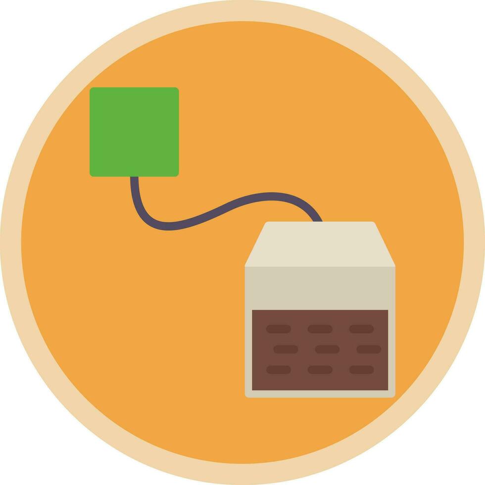 Teabag Vector Icon Design