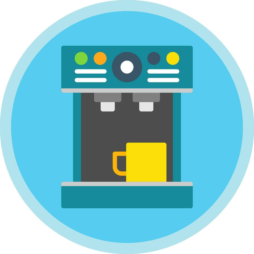 Coffee Machine Vector Icon Design