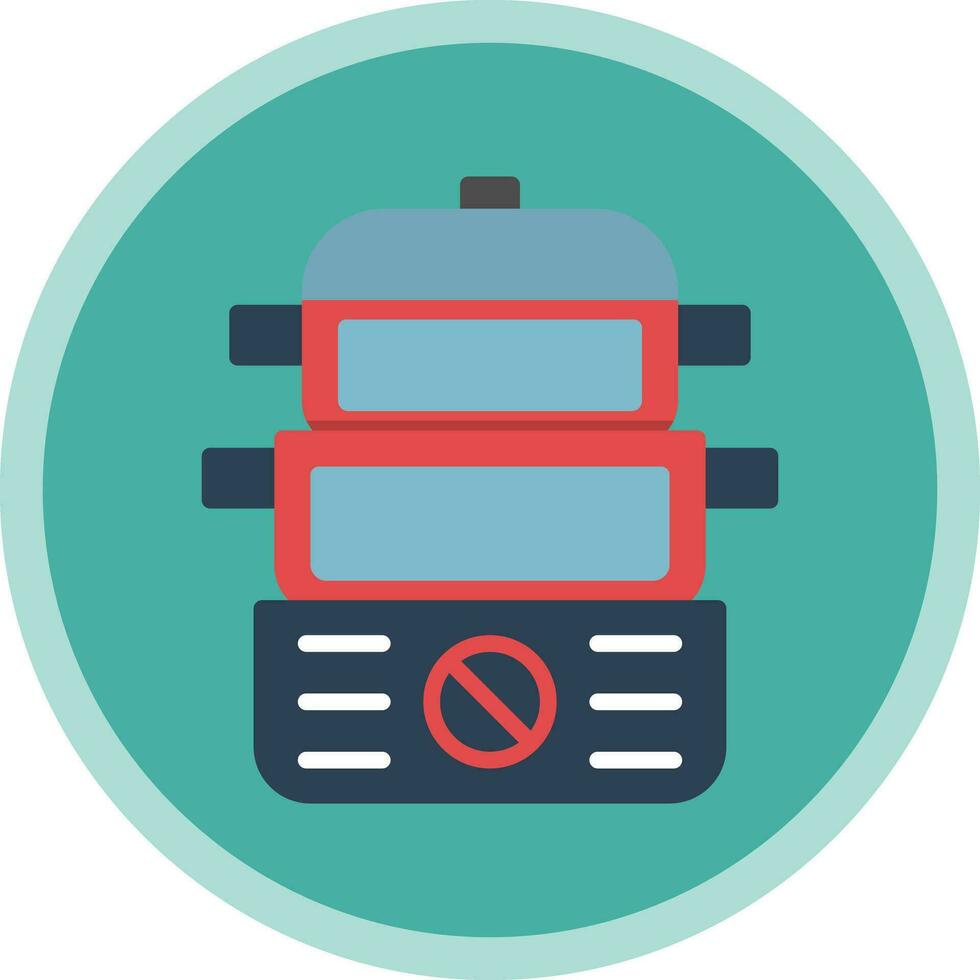 Steamer Vector Icon Design