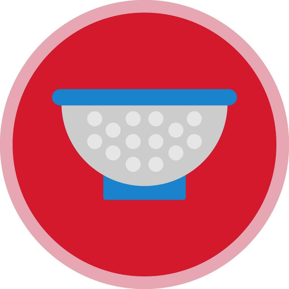 Colander Vector Icon Design