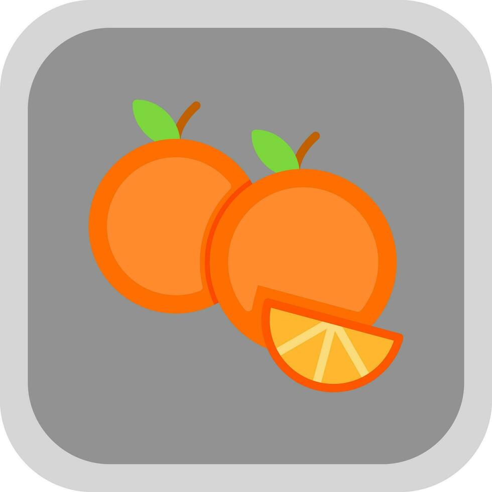 Orange Vector Icon Design