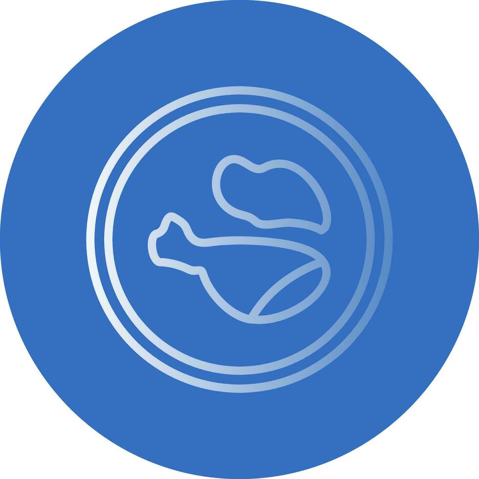 Chicken Vector Icon Design
