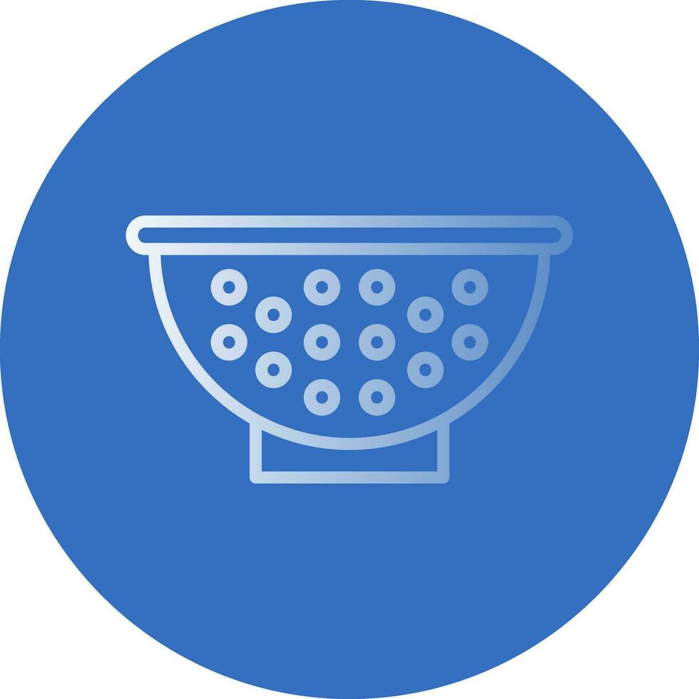 Colander Vector Icon Design