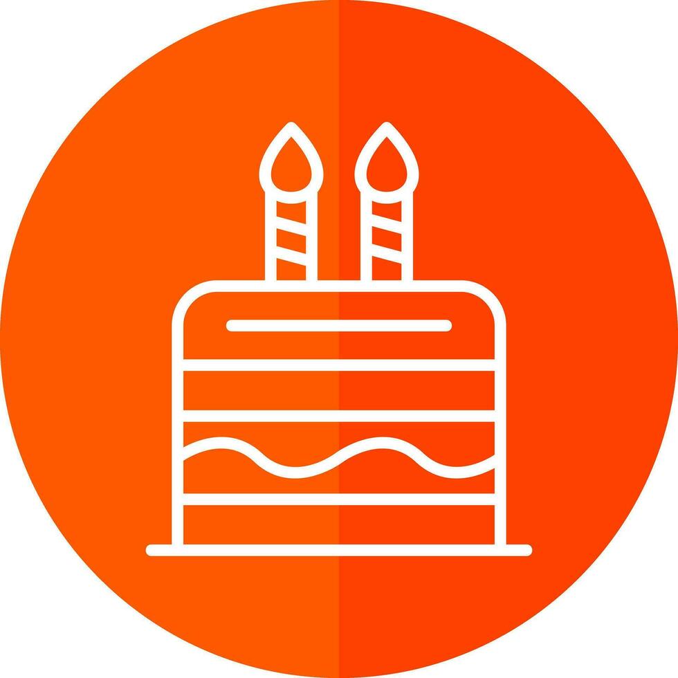 Cake Vector Icon Design