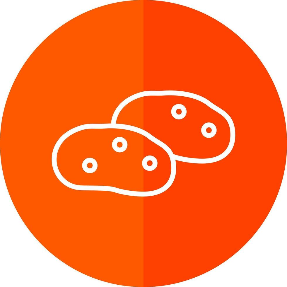 Potatoe Vector Icon Design