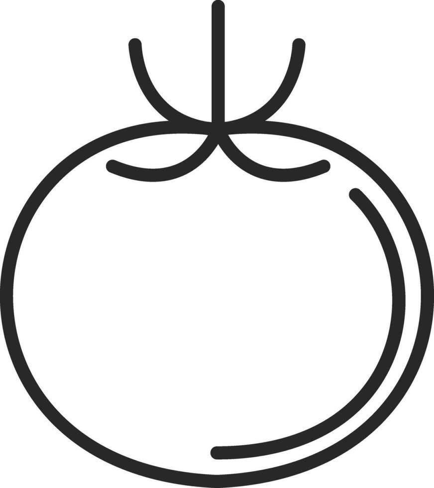 Tomato Vector Icon Design