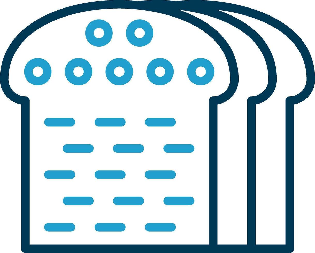 Bread Vector Icon Design