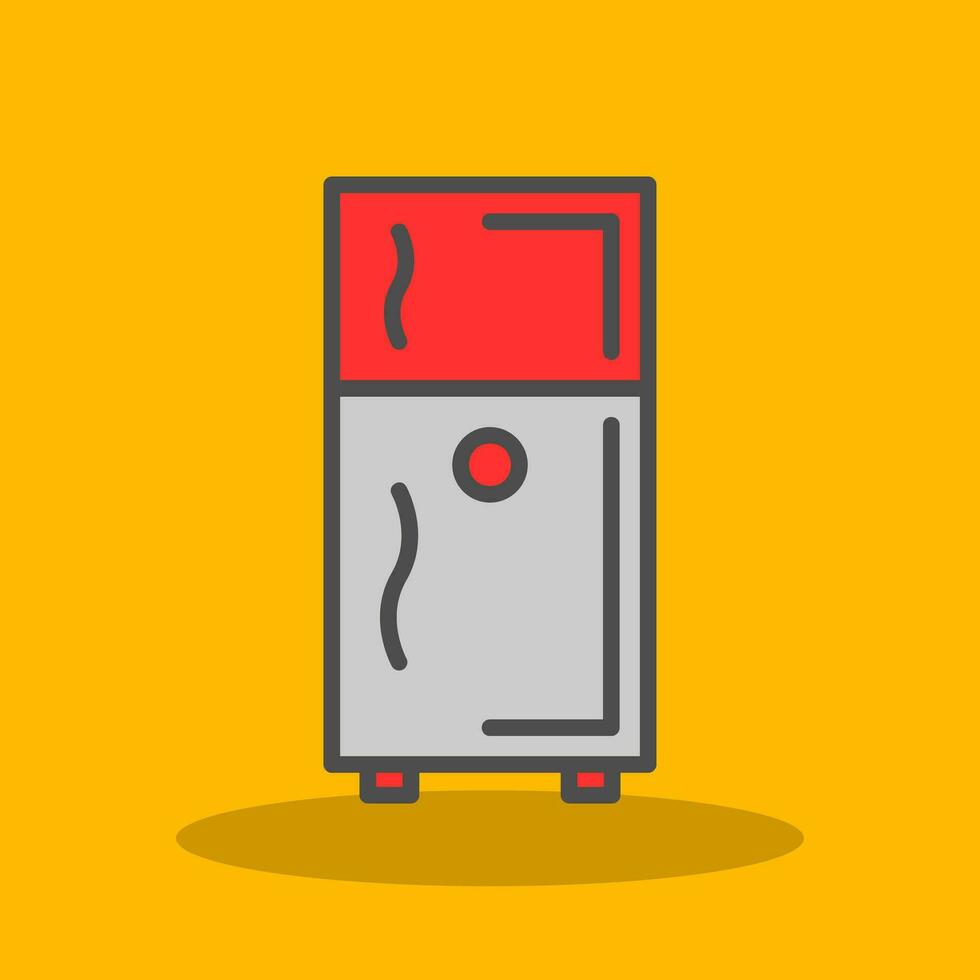Fridge Vector Icon Design