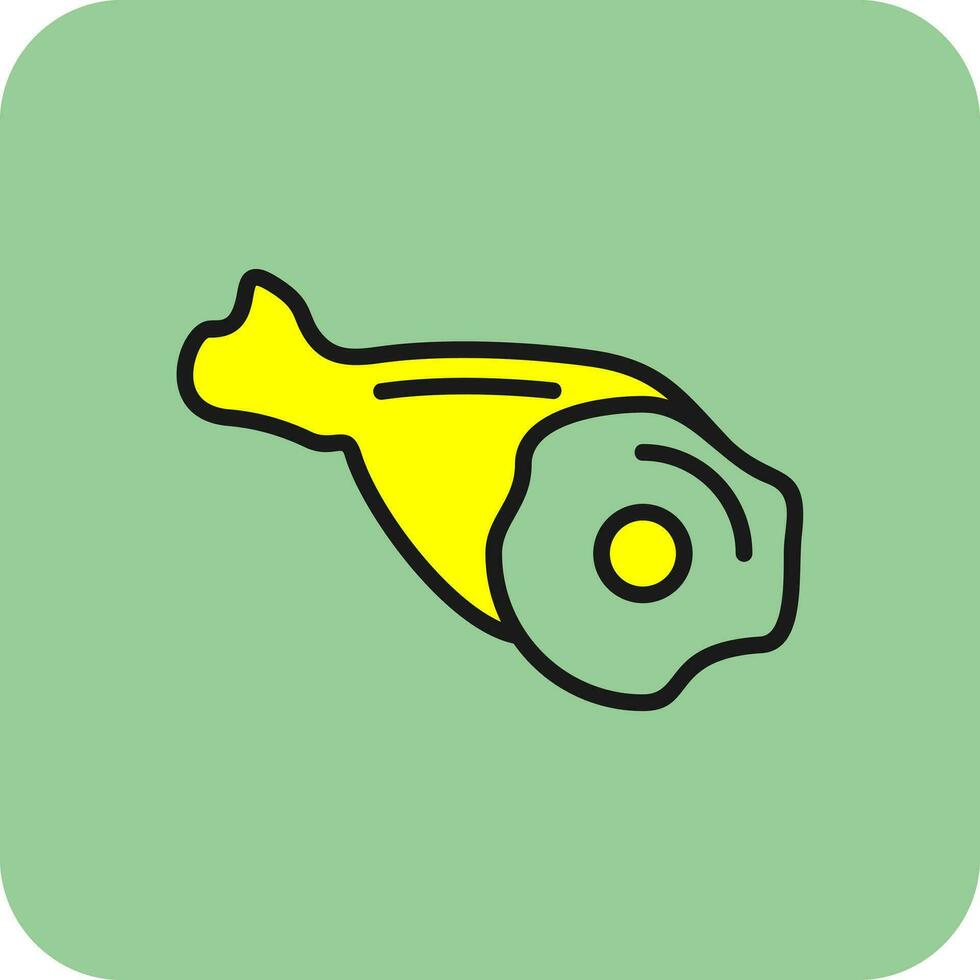 Meat Vector Icon Design