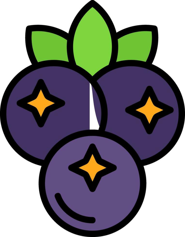 Berries Vector Icon Design