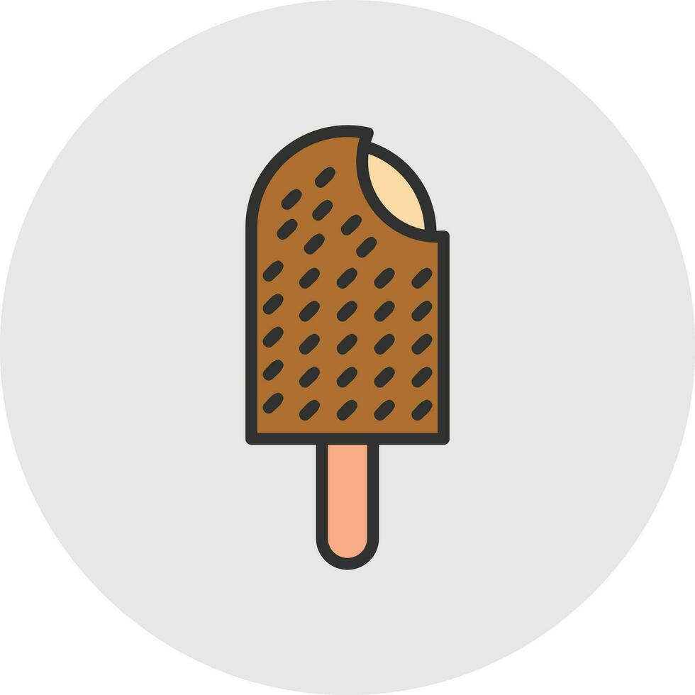 Ice Cream Vector Icon Design