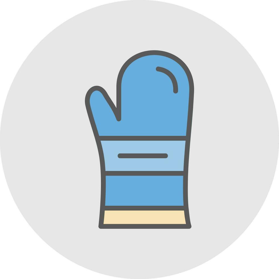 Glove Vector Icon Design