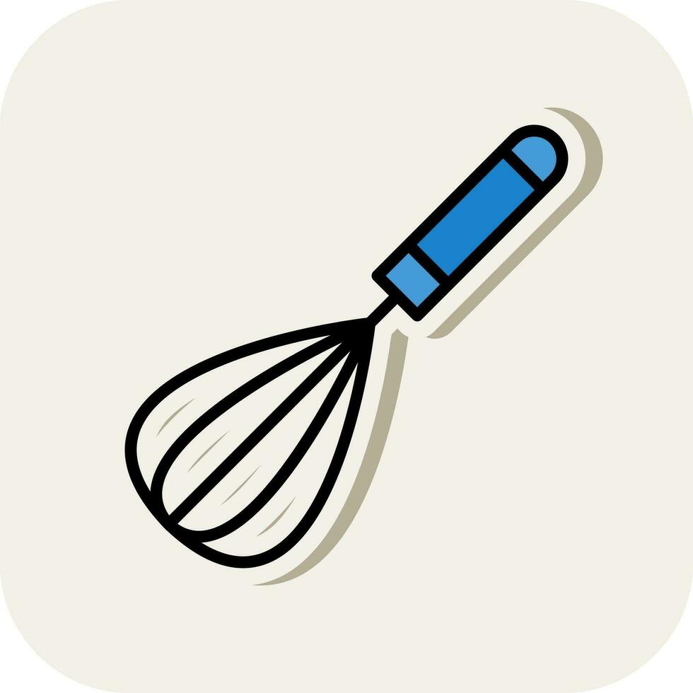 Whisk Vector Icon Design