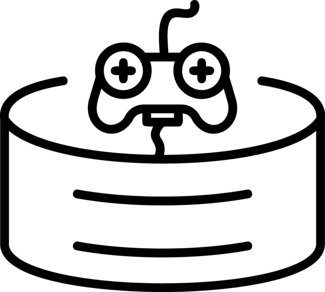 Virtual Reality Console Vector Icon Design