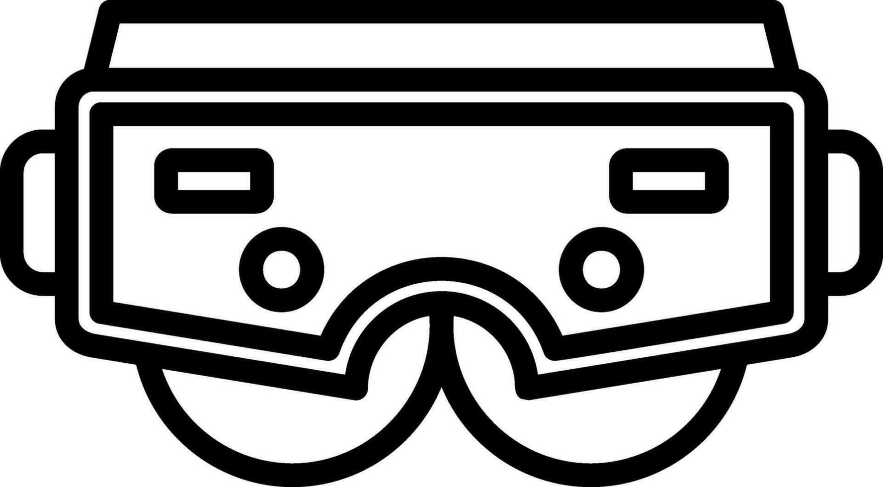HoloLens Visor Vector Icon Design