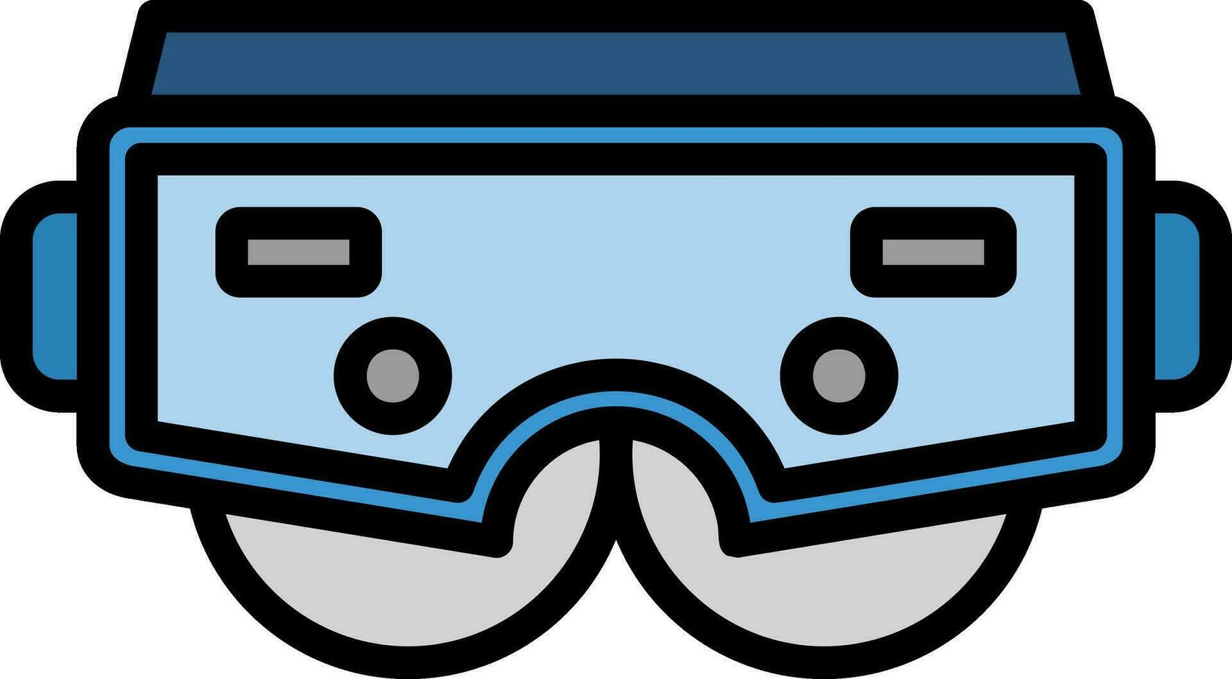 HoloLens Visor Vector Icon Design