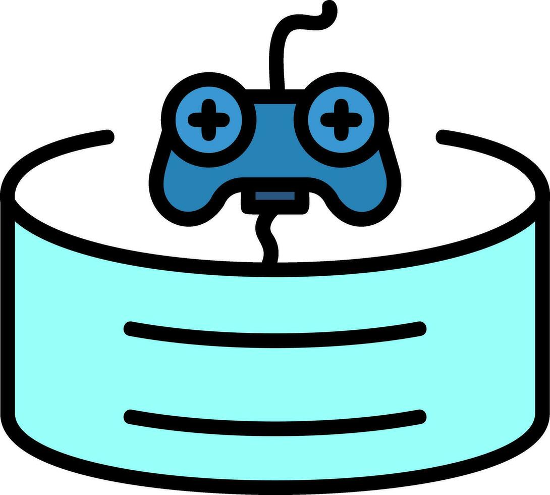 Virtual Reality Console Vector Icon Design