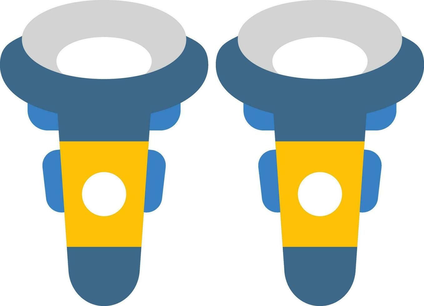 VR Controller Vector Icon Design