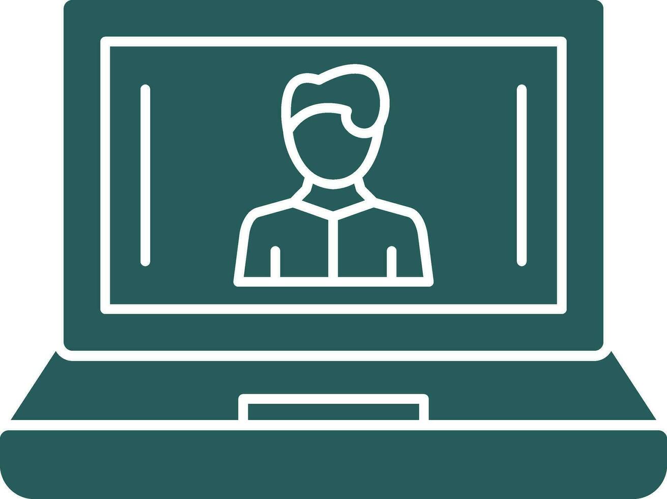 Digital Avatar Vector Icon Design