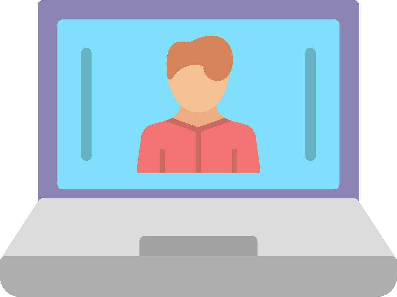 Digital Avatar Vector Icon Design