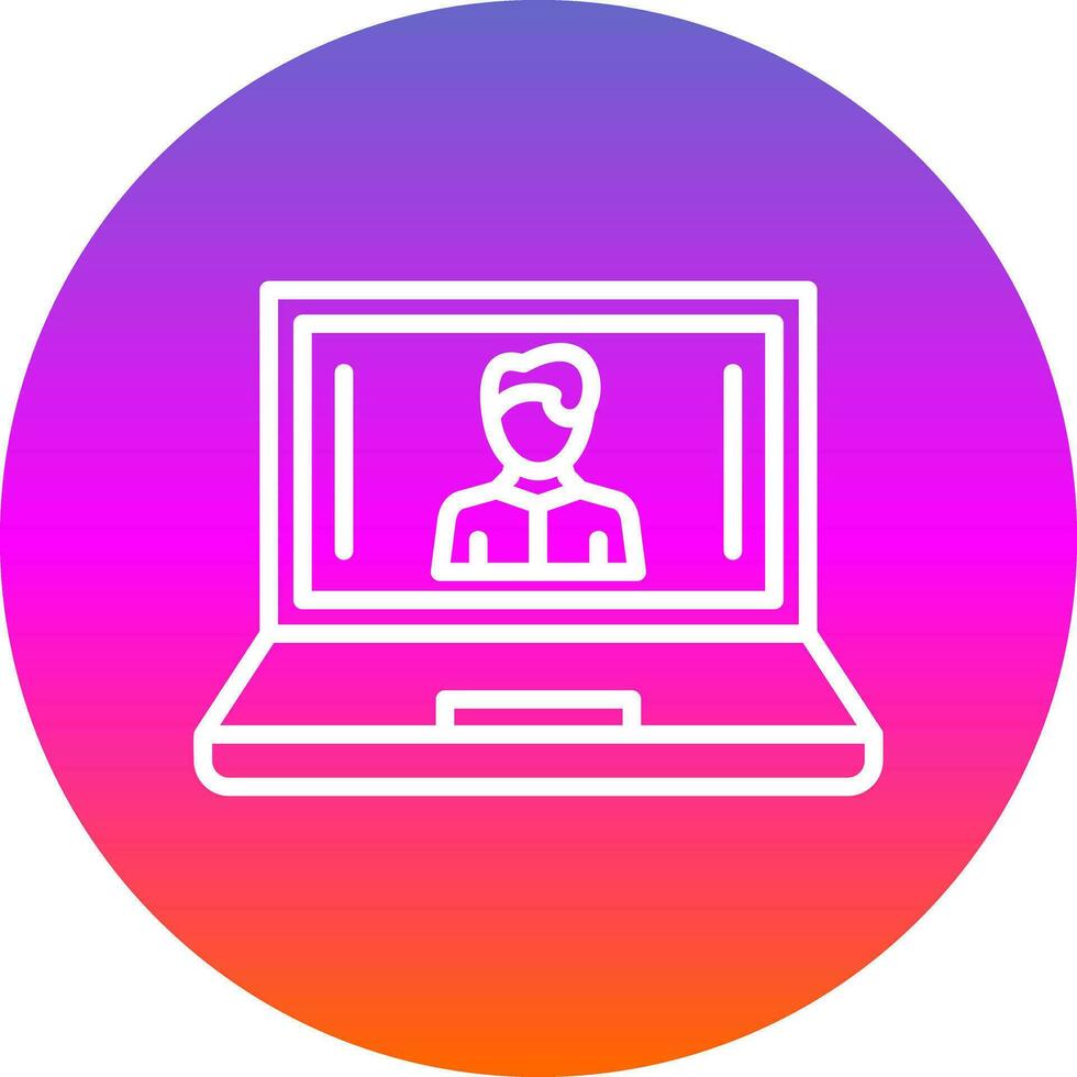 Digital Avatar Vector Icon Design