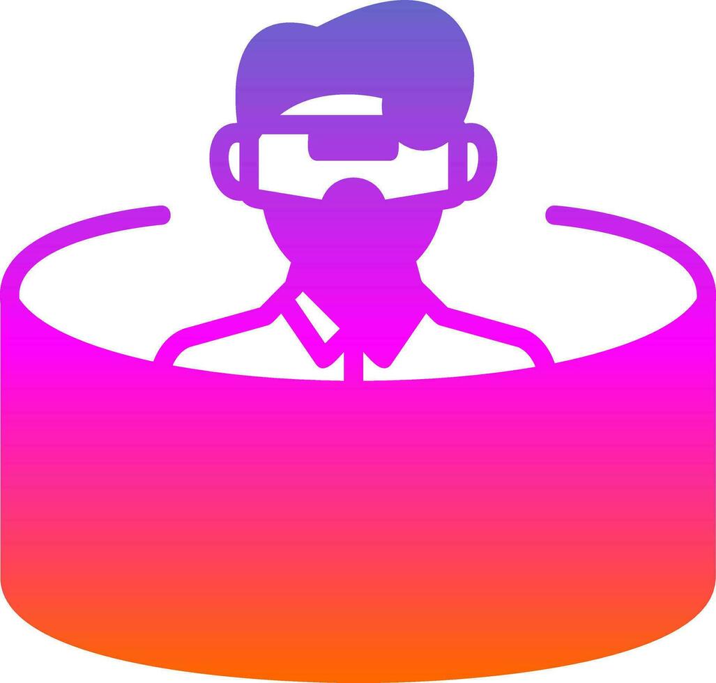VR Arcade Vector Icon Design